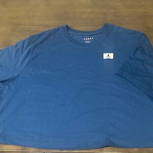 Jordan Women's Blue Short Sleeve Tee